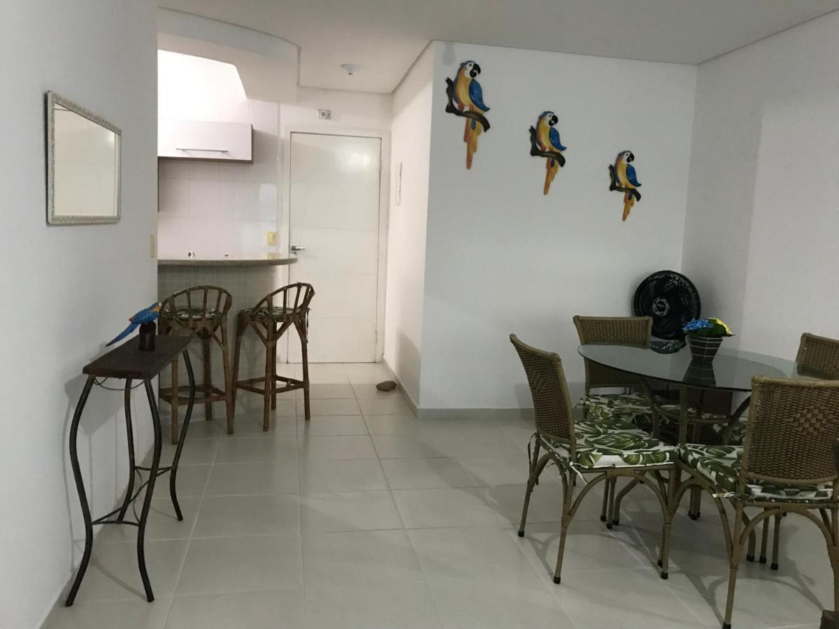 Apartamento Pe Na Areia Frente Para O Mar E Piscina Na Prainha Карагуататуба Екстер'єр фото