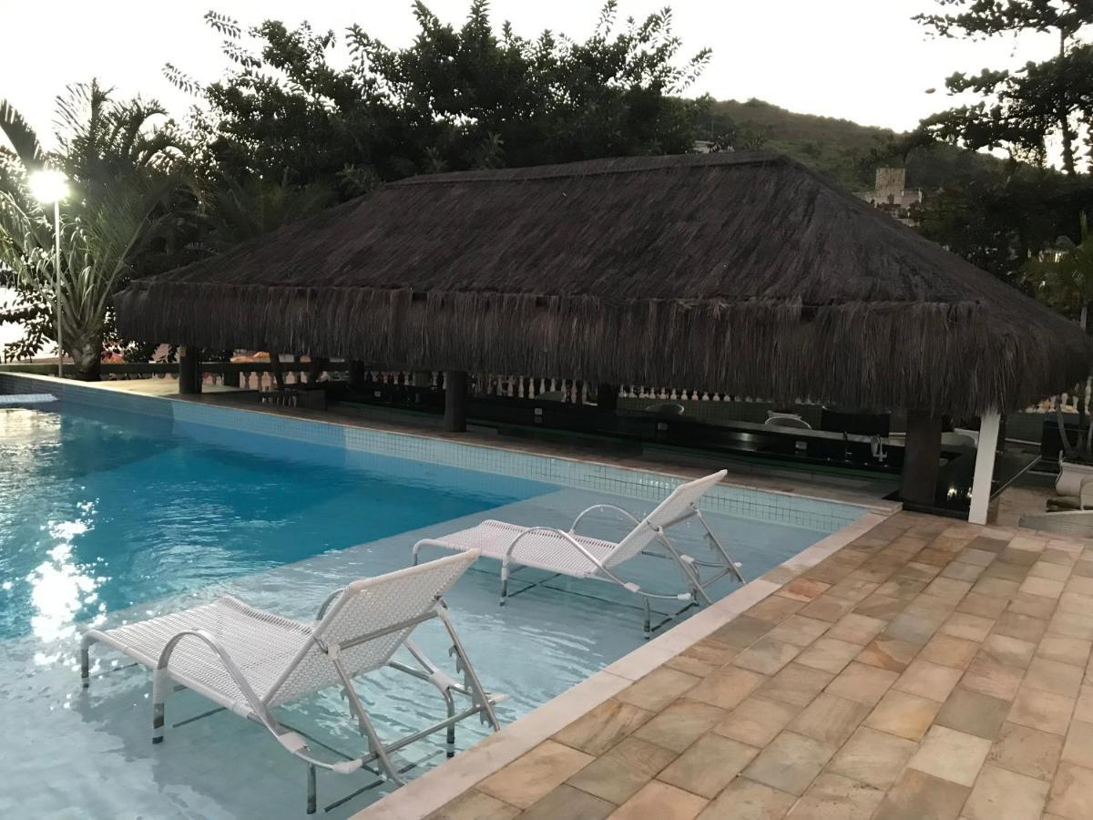 Apartamento Pe Na Areia Frente Para O Mar E Piscina Na Prainha Карагуататуба Екстер'єр фото